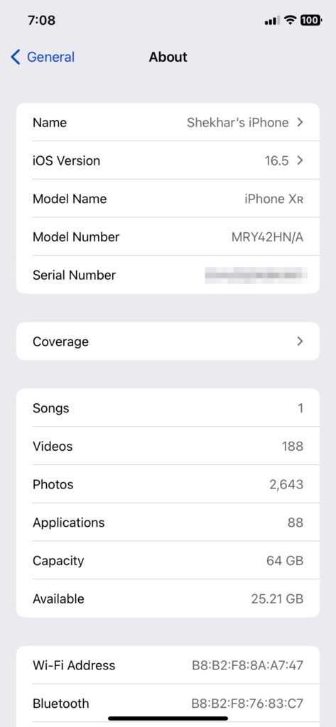 Sobre o iPhone - Roku AirPlay Não Funcionando