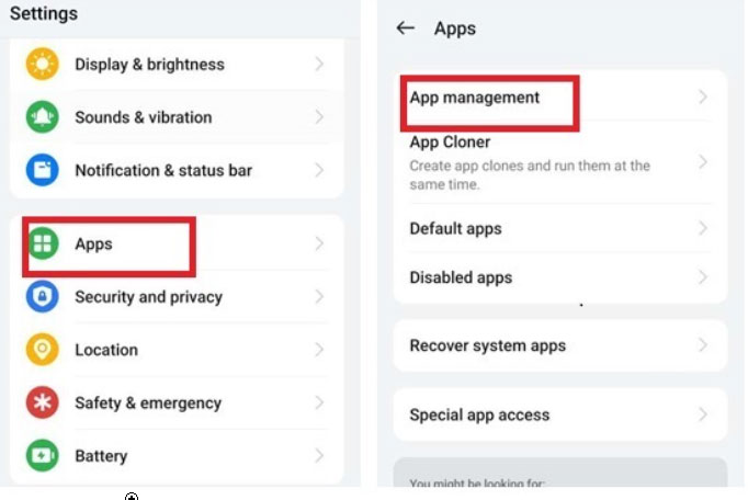 Cancella la cache dell'app Snapchat - Codice di supporto Snapchat C14A