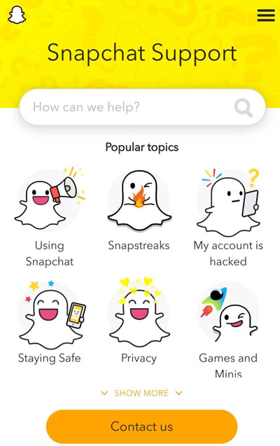 ¿Cómo recuperar una racha en Snapchat?
