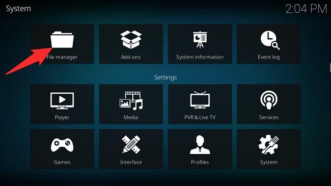 Kodi File Manager