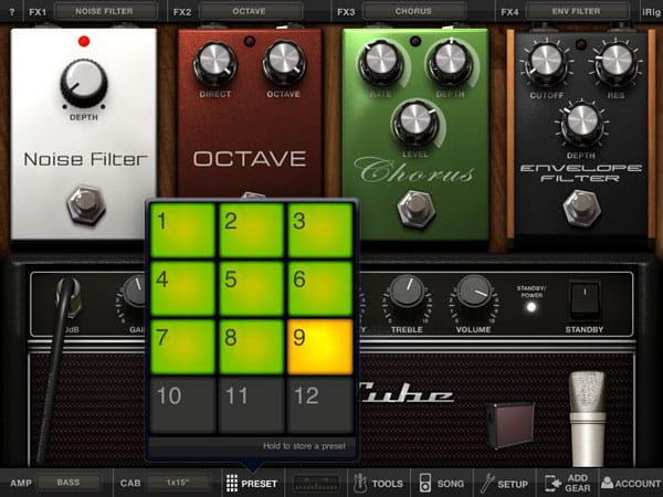 리뷰: IK Multimedia Amplitube iRig for iPhone, iPod touch 및 iPad