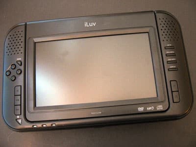 리뷰: iLuv i1055 / Zeon Z1055 7인치 포터블 태블릿 스타일 DVD 플레이어 for iPod with video