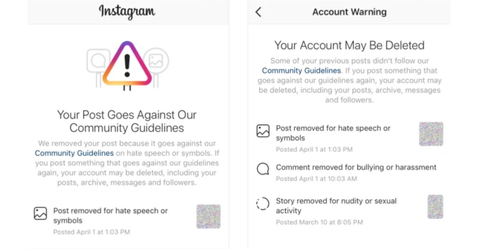 Attività Sospetta Instagram
