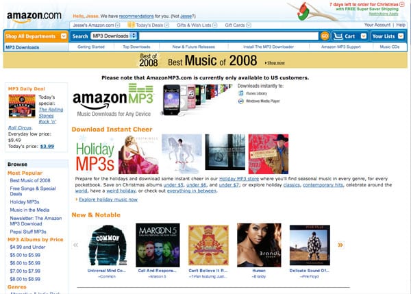 Acquistare Musica Online per il tuo iPod o iPhone