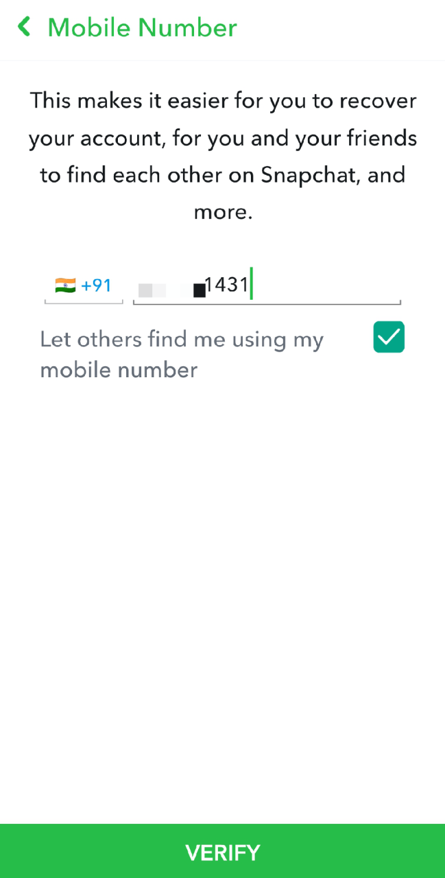 Try a different phone number