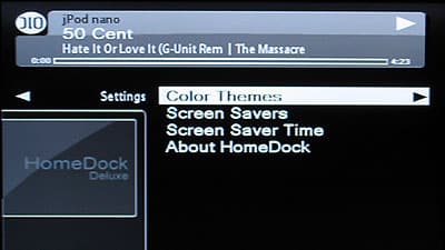 Обзор: DLO HomeDock Deluxe Док для домашнего развлечения для iPod с навигацией на экране