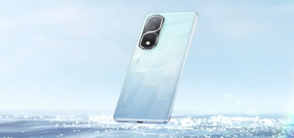Design unico del retro della serie Honor 80