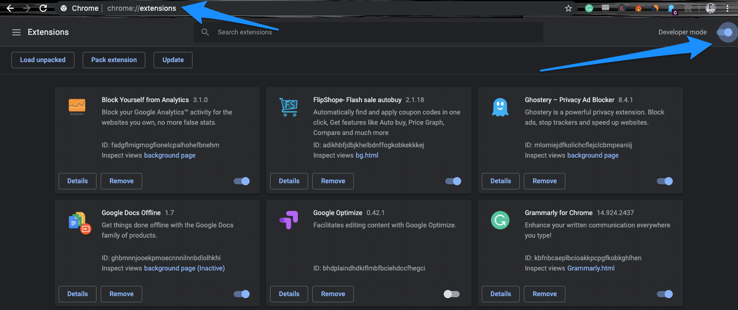 Habilitar_modo_desarrollador_extensión_Chrome
