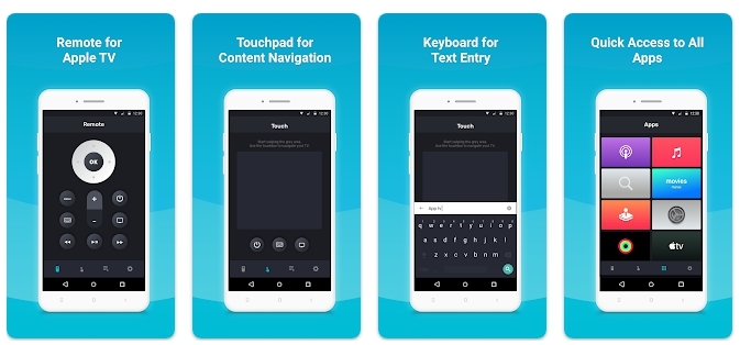 Controle para Apple TV - Aplicativos de Controle Remoto para Apple TV para Android