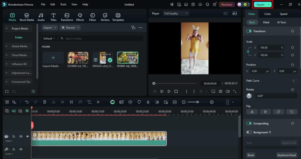 export video