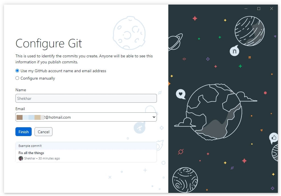 Git konfigurieren - Mehr als 100 Dateien auf GitHub hochladen