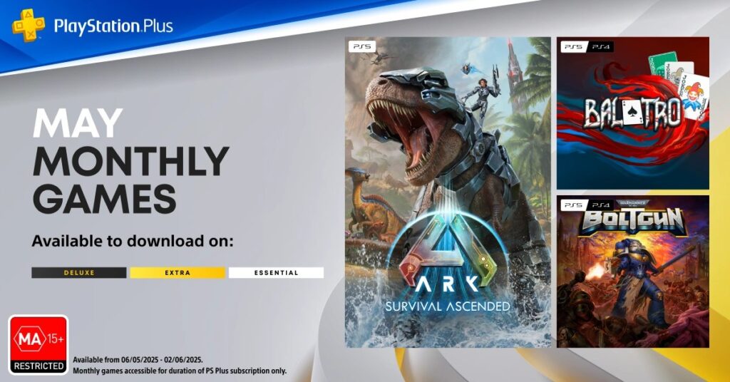 Jogos Grátis do PlayStation Plus em Maio de 2025