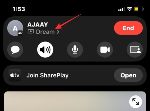 FaceTime에서 영화 보는 방법?