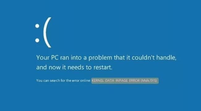 Como Corrigir KERNEL_DATA_INPAGE_ERROR no Windows?
