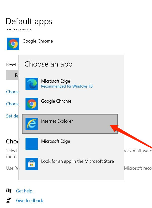 Standard-App für Webbrowser in Windows 11 festlegen