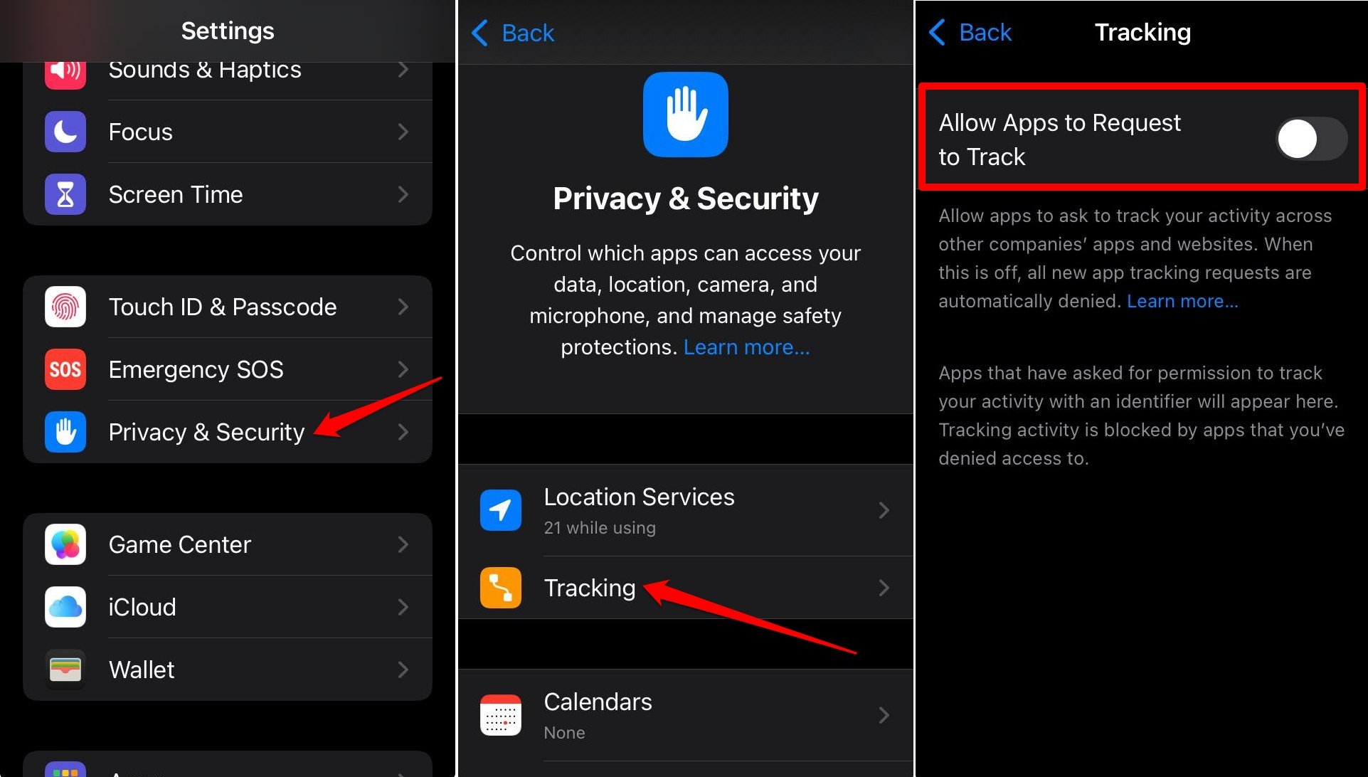 wie man Apps daran hindert, auf dem iPhone zu verfolgen
