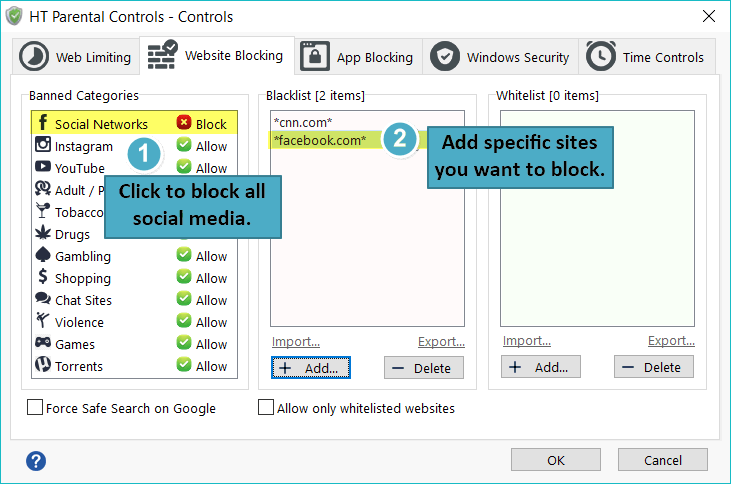 Windows 10でウェブサイトをブロックする方法？ 4