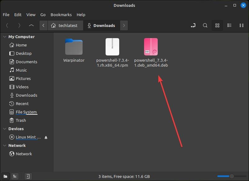 Instalación de PowerShell en Linux