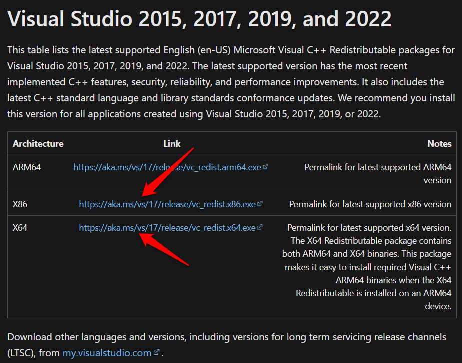 download (32-bit o 64-bit).