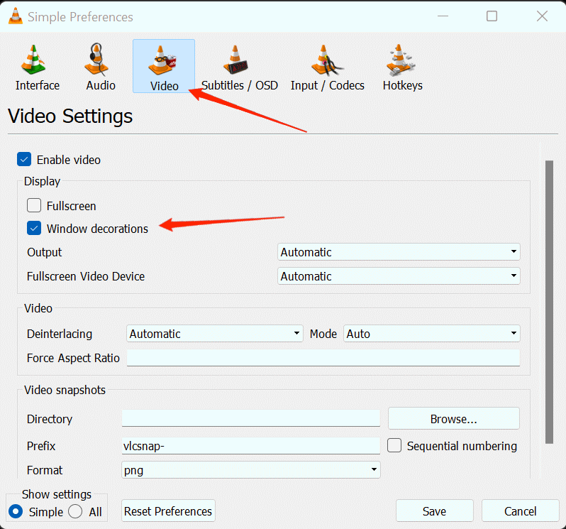 Cómo solucionar que VLC Player no funcione en Windows 11? 4