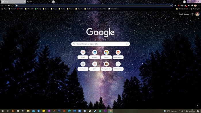 Beste Google Chrome Themen