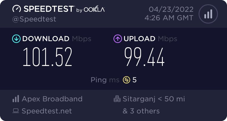 SpeedTest - Paramount Plus Non Funzionante