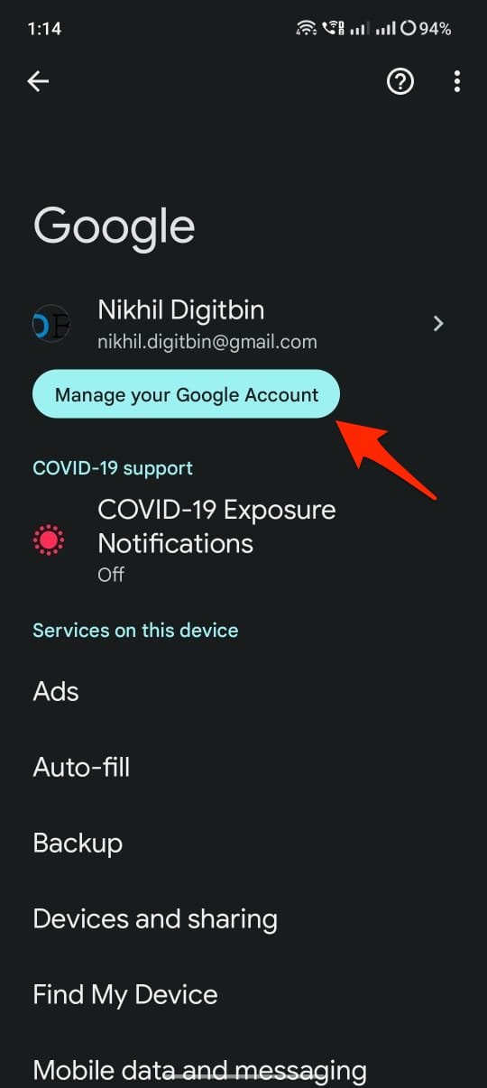 Gestisci_Account_Google