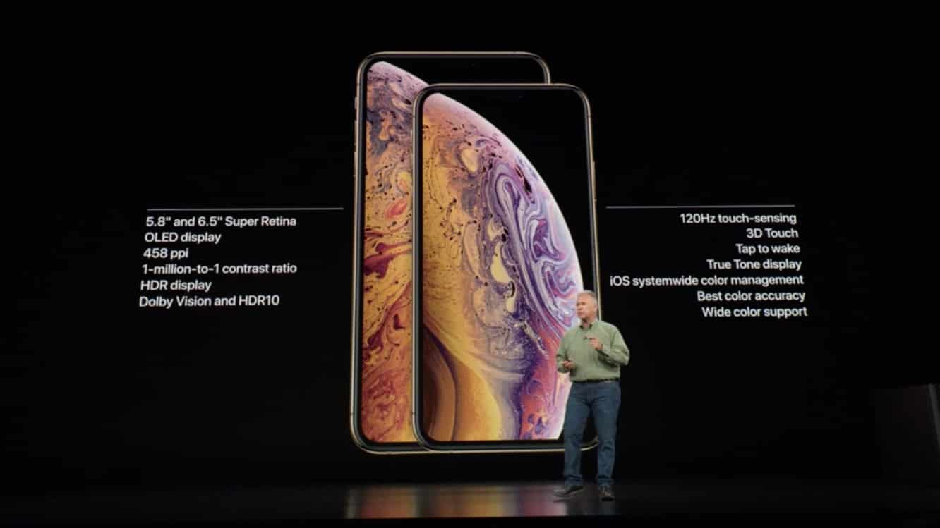 AppleがiPhone XSとiPhone XS Maxを発表
