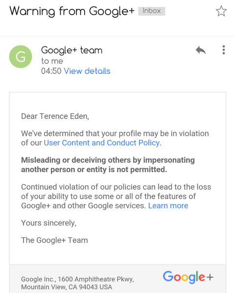 GooglePlus-Warning