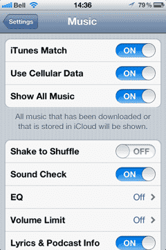 iTunes Matchを使った旅行