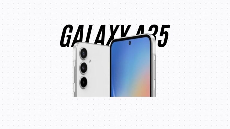 Live-Bild des Samsung Galaxy A35 taucht auf