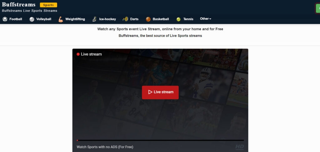Buffstreams - Melhor Alternativa ao VipBox