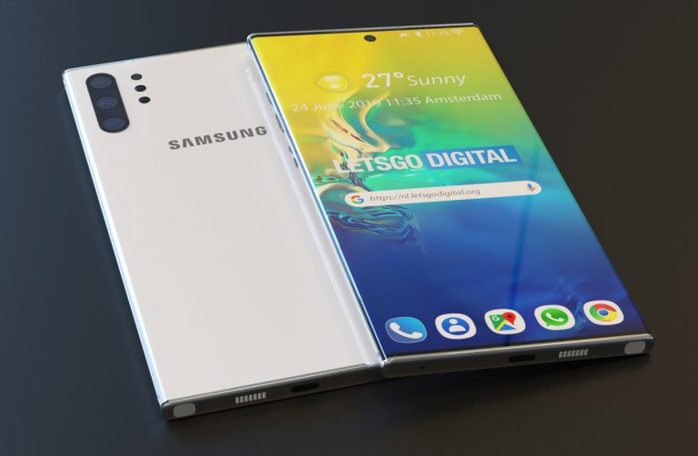 especificaciones galaxy note 10 pro