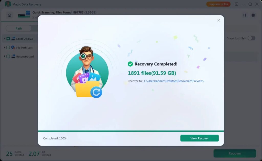 Magic Data Recovery