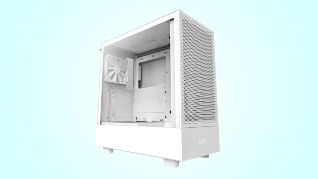 Gabinete NZXT H5 Flow Compact ATX Mid-Tower - Melhores Gabinetes de PC Econômicos