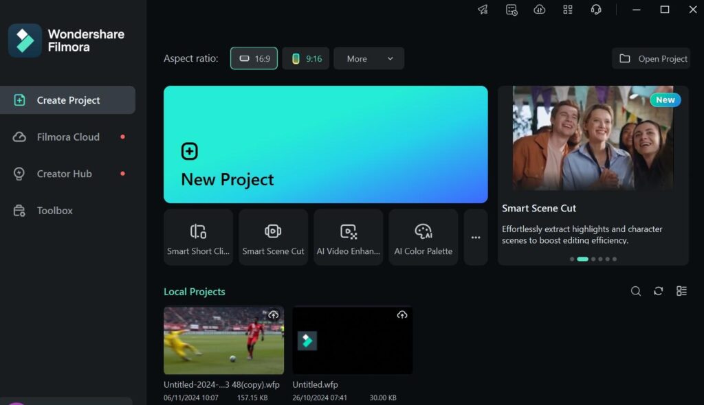 éditeur vidéo wondershare filmora