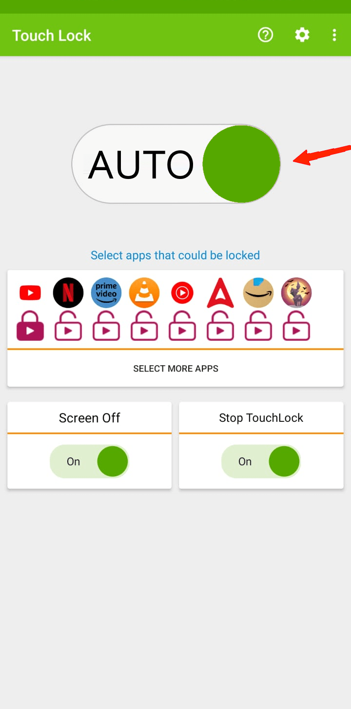toca la opción Manual para cambiarla a Automático
