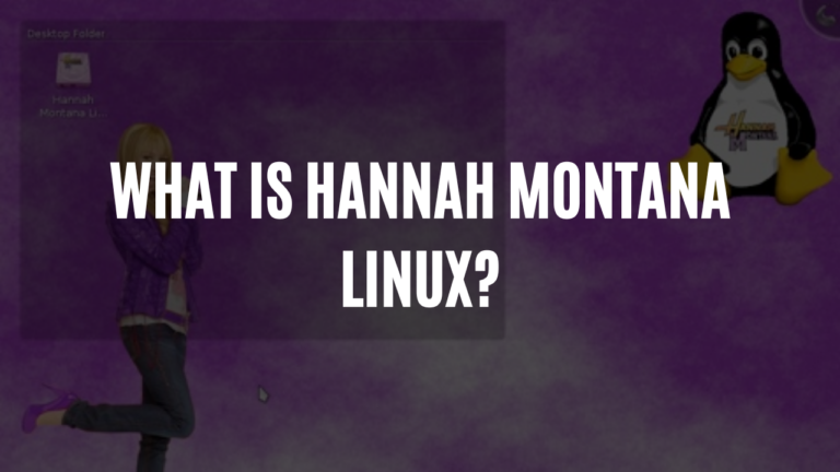 Qu'est-ce que Hannah Montana Linux