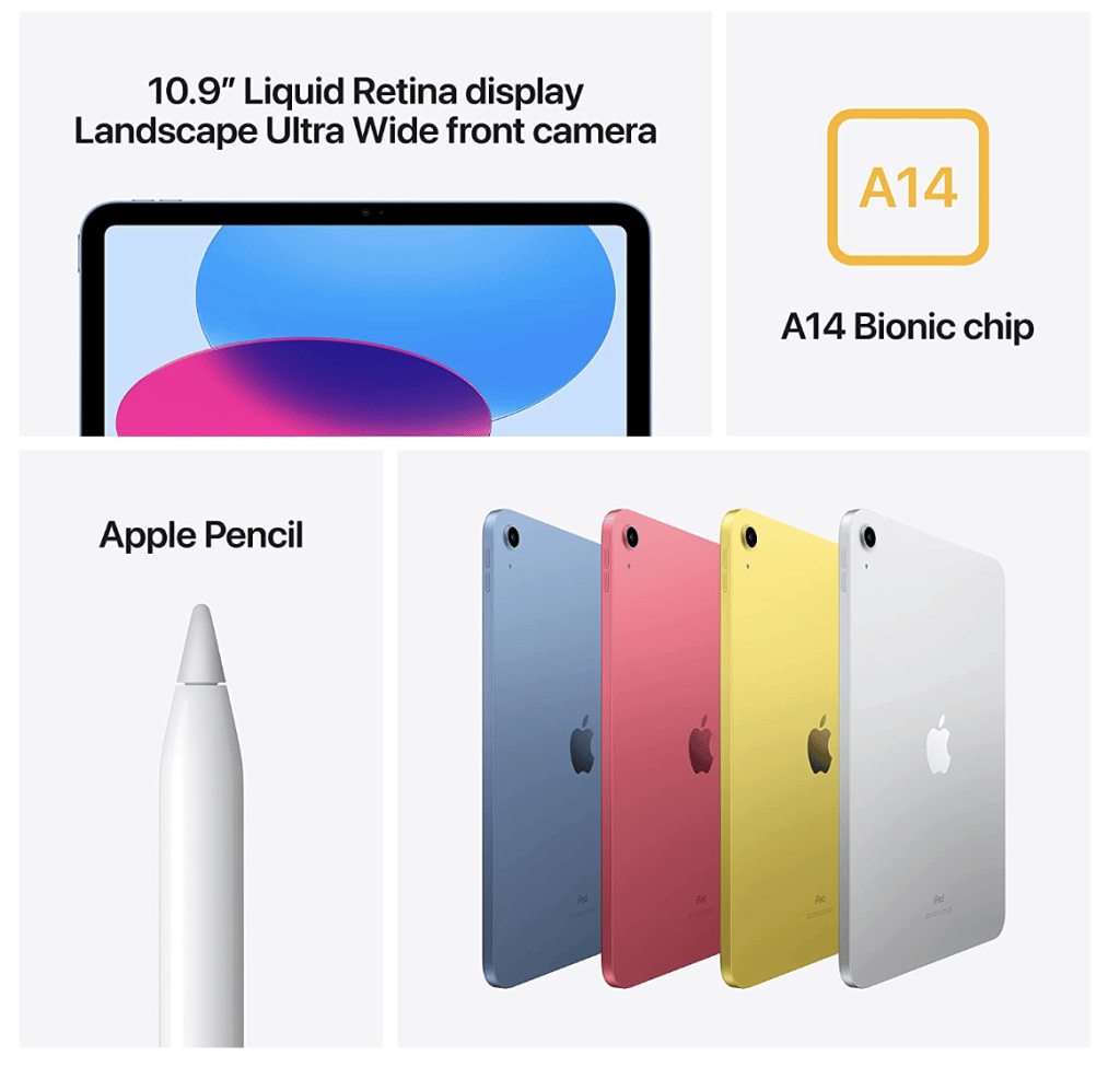 2022 Apple 10.9インチiPadパフォーマンス