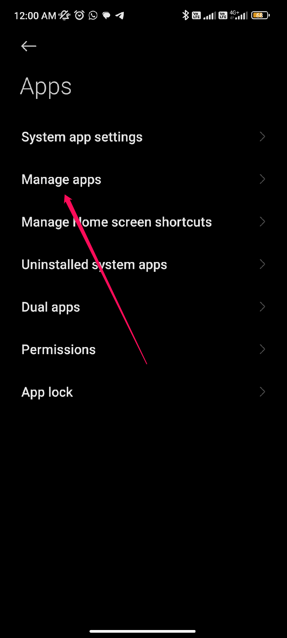AndroidおよびiOSでキャッシュをクリア