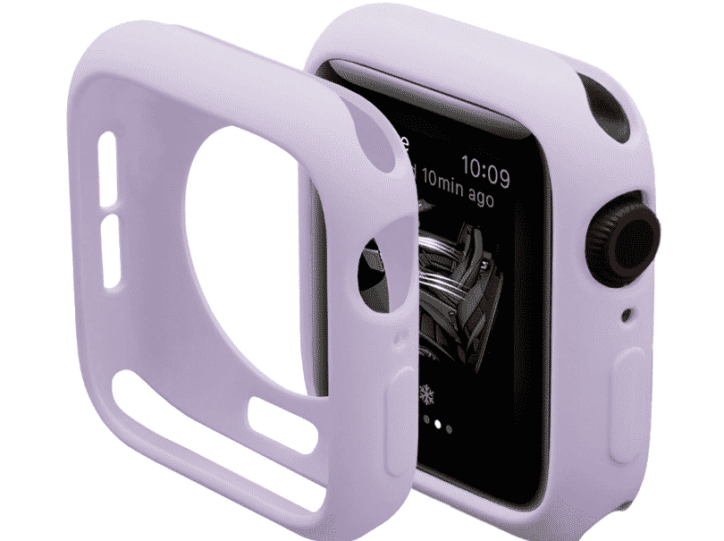 Esta es la Funda de Silicona Suave para Apple Watch Series 5 de 44 mm y 40 mm.