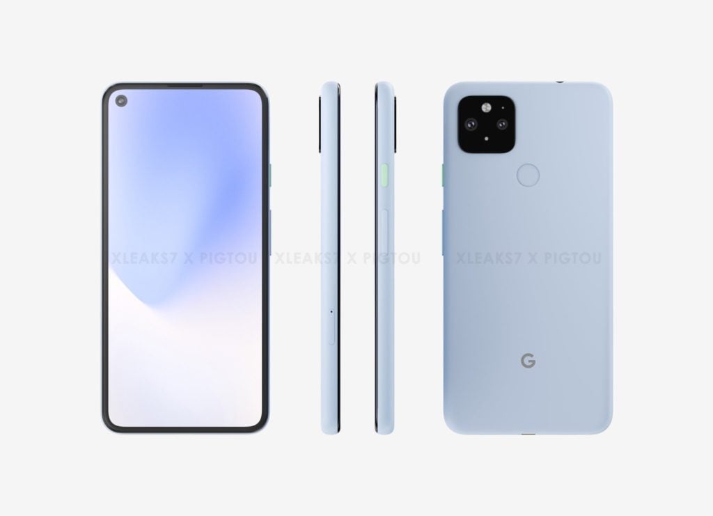 Design del Pixel 5 XL