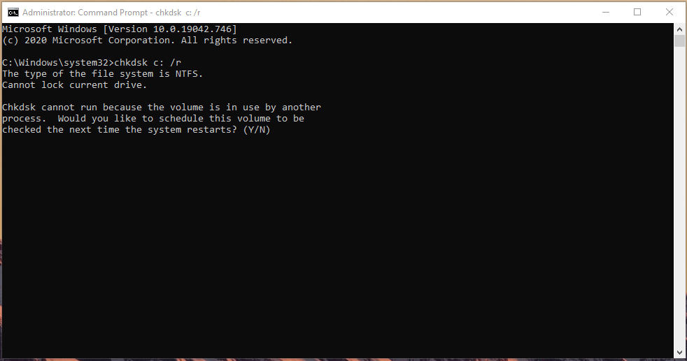 Ripara HDD con il Comando Chkdsk - Sì