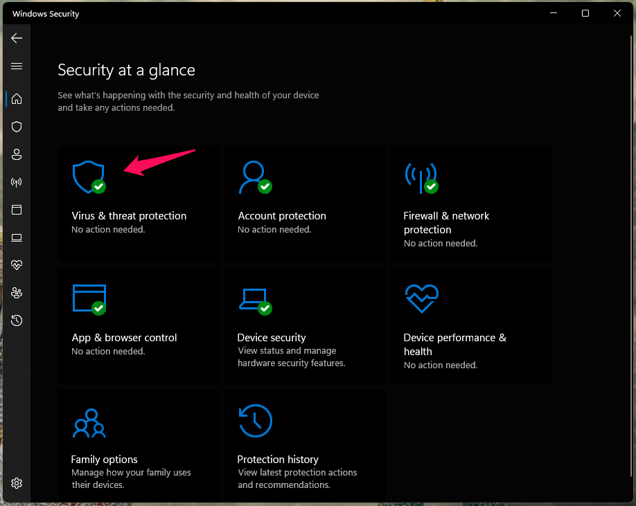 Windows-Sicherheit Vollständiger Scan (2)