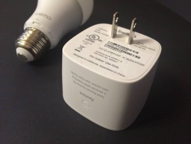 Critique : Ensemble de démarrage d'éclairage LED Belkin WeMo