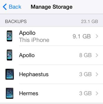Wiederherstellung des iCloud-Backups auf einem zweiten iPhone