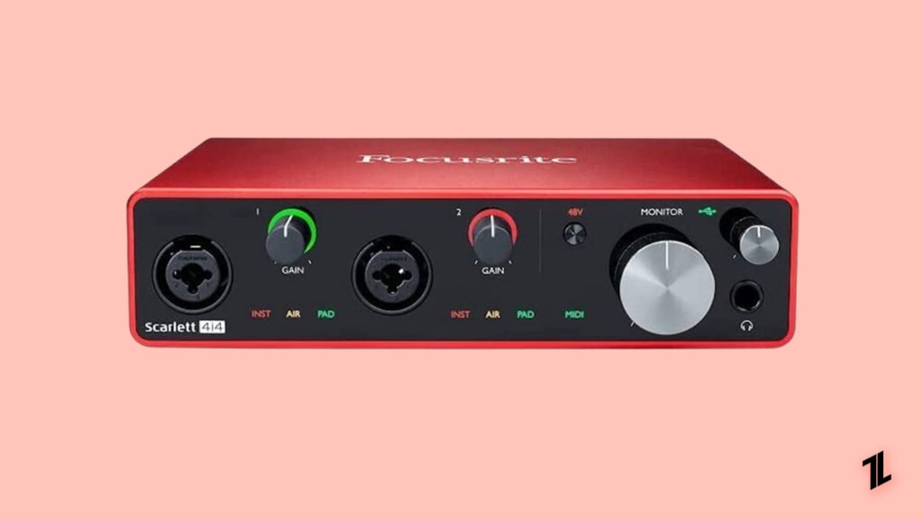 Focusrite Scarlett 4i4 (3. Generation) Audio-Interface für Mac