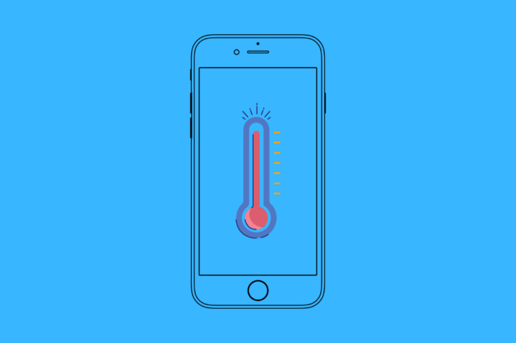 Problème de surchauffe de l'iPhone
