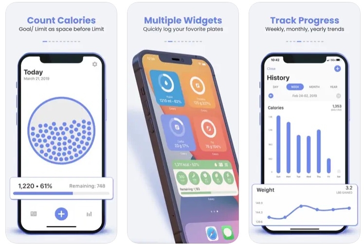Calory - Kalorienzähler-App für Android und iOS