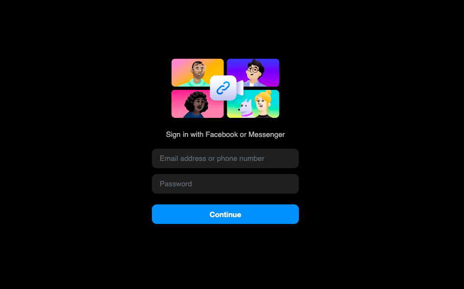 Créer un lien dans Messenger Rooms